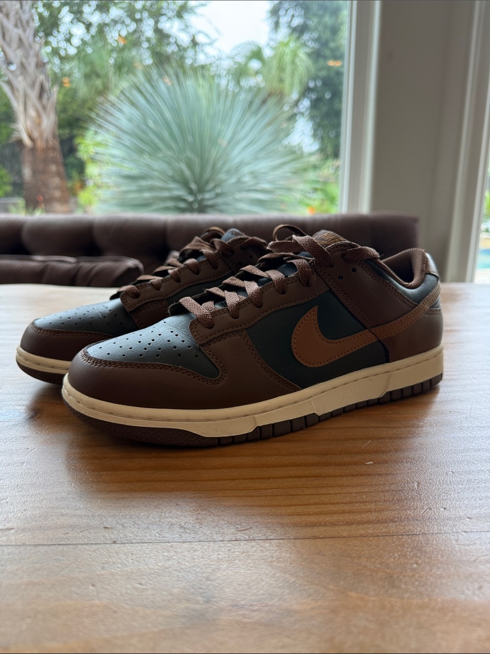 Mens Nike Dunk Low Black Cacao Wow HF5441-004 Low Top Sneakers - US Size 9
